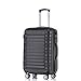 Produktbild BEIBYE Zwillingsrollen Reisekoffer Koffer Trolleys Hartschale in XL-L-M in 14 Farben (Schwarz, XL)