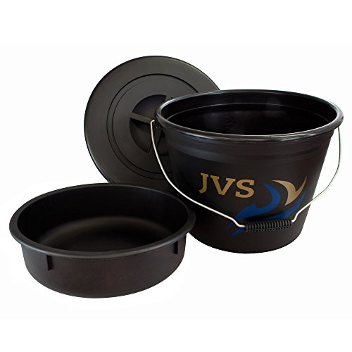 Preisvergleich Produktbild JVS Futtereimer Set (Eimer, Schüssel Deckel) 18L