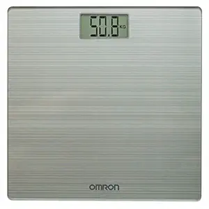 Omron HN 286 Ultra Thin Automatic Personal Digital Weight Scale With Large LCD Display and 4 Sensor Technology For Accurate Weight Measurement