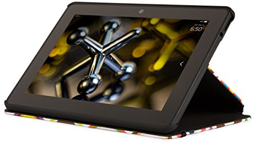 Jonathan Adler Hülle für Kindle Fire HDX (3. Generation – 2013 Modell), Bargello Waves - 3