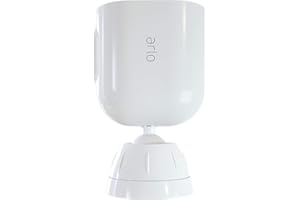 Arlo certyfikowane akcesorium, uchwyt Total Security, odpowiedni do zewnętrznej bezprzewodowej kamery monitorującej WiFi Arlo Ultra, Ultra2, Pro3 & Pro4, VMA5100, biały