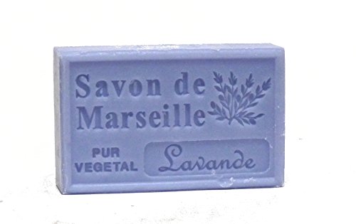100% Naturseifen: Lavendelseife & Rosenseife & Maiglöckchenseife, 3-teiliges Seifenset (Savon de Marseille) - 5