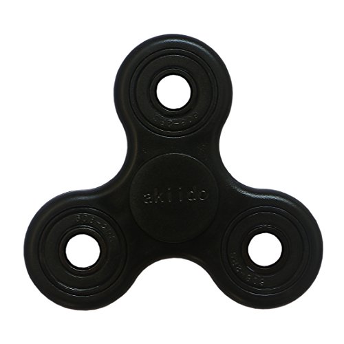 Hand Spinner Tri-Spinner Fidget Spinner Toy Stress Reducer - Perfect For ADD, ADHD, Anxiety, and Autism Adult Children - Spins Last for 2mins (A--Black) Hand Spinner Tri-Spinner Fidget Spinner Toy Stress Reducer - Perfect For ADD, ADHD, Anxiety, and Autism Adult Children - Spins Last for 2mins (A--Black)