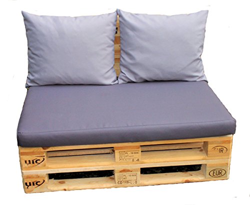 Cojines, almohadas para europalets, set de 3 almohadas