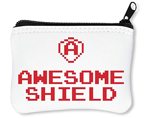 Preisvergleich Produktbild Awesome Shield Reißverschluss-Geldbörse Brieftasche Geldbörse
