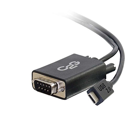 C2G USB 2.0 usb-c zu D89 Seriell RS232 Adapter Kabel - 2