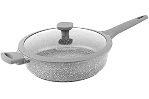 Sauteuse Fonte D'aluminium Anti Adhésif 28cm Tfi Vertu Kitchencook