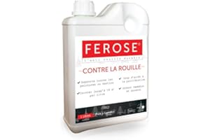 LE PLUS DE L'ENTRETIEN FEROSE – ANTIROUILLE DURABLE - 500mL , 1 L , 2 L , 5 L ou 10 L (1 L)