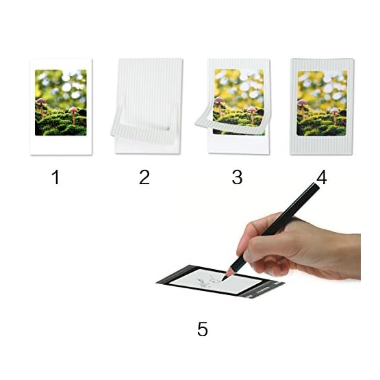 Leebotree Paquete de Accesorios Compatible con cámara Instax Mini 9 Incluye: Caso/Album/Lente para Autoretrato/Filtros… - Imagen 6