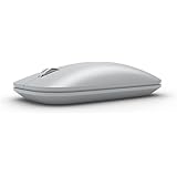 Microsoft – Surface Mobile Mouse – Souris Bluetooth pour PC, ordinateurs portables, tablettes compatible Windows, macOS, Chrome OS (fine, légère, transportable) – Gris Platine (KGY-00002)