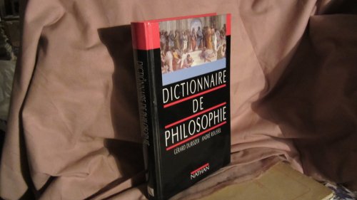 couverture de : Dictionnaire de philosophie