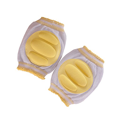 Meta-U Baby Toddler Crawling Knee Pad (Yellow)