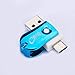 Produktbild Sensiabl Type-C OTG Memory Card Reader Mobile Phone Type-C OTG Card Reader Adapter Blue