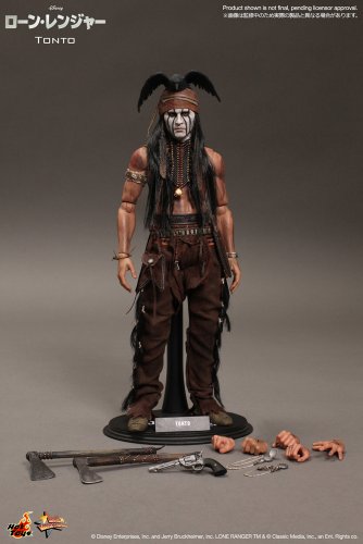 Hot Toys Movie Master Piece 1/ 6 Scale The Lone Ranger Tonto Collectible Figure