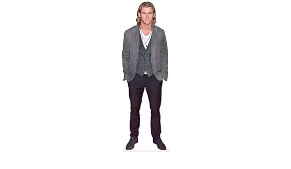 Chris Hemsworth Long Hair Life Size Cutout Amazon Co Uk Toys