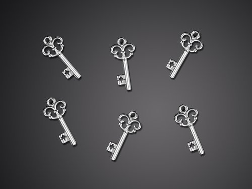 25 Schlüssel Tischdekoration Streu Deko für Kommunion , Konfirmation , Taufe , Hochzeit , Liebe