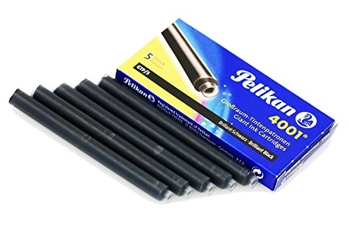 Pelikan 310631 Tintenpatronen 4001 GTP/5, 5-er Pack, brillant-grün - 2