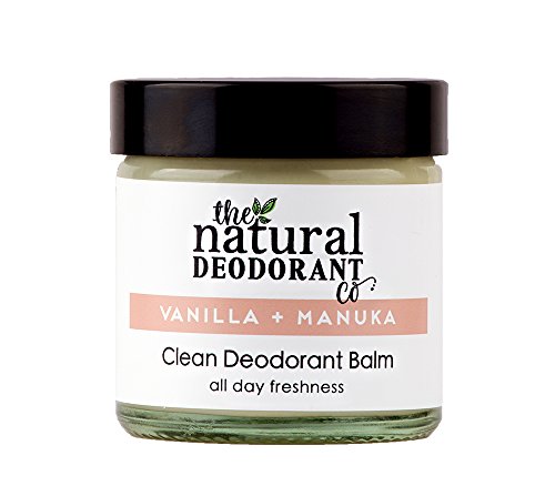 Clean Deodorant Balm Vanilla + Manuka by The Natural Deodorant Co. 60ml