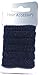 Card of 6 Navy Soft Ponios Hair Accessories Hair Bobbles Bands