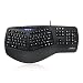Produktbild Perixx PERIBOARD-512IIB, Ergonomic Split Keyboard - Updated Version - USB - Natural Ergonomic Design - Recommended with Repetitive Strain Injuries RSI User - Black - US English Layout
