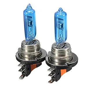 Negaor 2Pcs 55W H15 Xenon White Front Light Bulb DRL HID Compatible with Audi/BMW/Ford VW Golf MK6 MK7 DC1