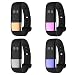 Produktbild TKSTAR Smartwatch,Smartwatch,Smart-Armband,Sportuhren Bluetooth wasserdicht Überwachung der Gesundheit Herzfrequenz Druck Arterial Sauerstoff für IOS Android (JU-M4 Purpura)