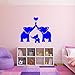 Produktbild jiushizq Wandtattoo Cartoon Elefant Wandaufkleber Für Kinderzimmer Kindergarten Schlafzimmer Vinyl Wohnkultur Design Abnehmbare Geschenke DIY 5 70x57 cm