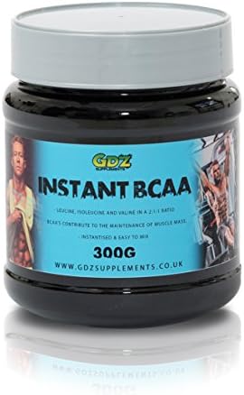 INSTANT BCAA Powder - Branch chain amino acid supplement with added Taurine has been formulated to increase muscle growth, repair &amp; recovery. (Red Orange Flavor)