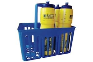 PHYTO PERFORMANCE Cestello Porta Borracce Compreso di 6 Borracce da 1 Litro Cad.