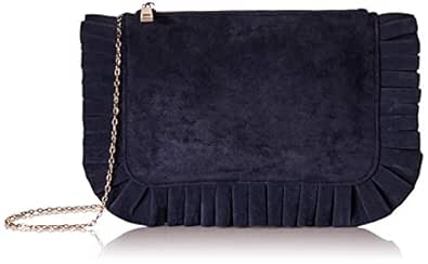 accessorize navy clutch
