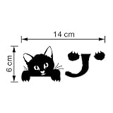 Generic Katze Wandaufkleber Lichtschalter Dekor Abziehbilder Kunstwand Baby Kinderzimmer - 4