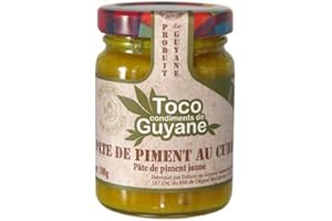 TOCO - Délices de Guyane – Pâte De Piment Curry – Parfume Naturellement Tous Vos Plats – Ingrédients Naturels Et 100 % Français – 100 Grammes