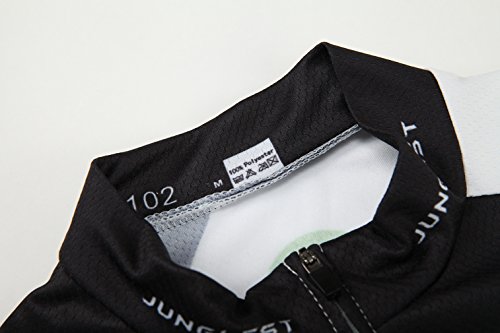 (option:Trägerhose,3D 2.8cm Sitzpolster)Mode Neue Leichtes elastisches Gewebe Frühling Sommer Kurze Ärmel Kurzarm Fahrradtrikot Anzüge Set Fahrrad Trikots Radhose oder Trägerhosen atmun - 3