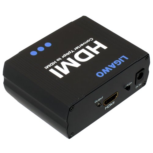 Ligawo 6526615 Component YUV SPDIF/Coax Audio auf HDMI Konverter - 2