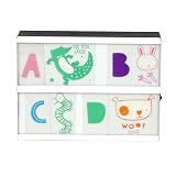 A little lovely Company – Buchstaben und Tiere – Lightbox letter set – Pastel – für alle Leuchtkästen – Inhalt: 66 Stück - 2