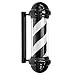 Produktbild MXHSX 29" led Classic Barber Pole Schwarz Weiß Beleuchtung Und Rotierenden Streifen Friseursalon Zeichen Wandleuchte