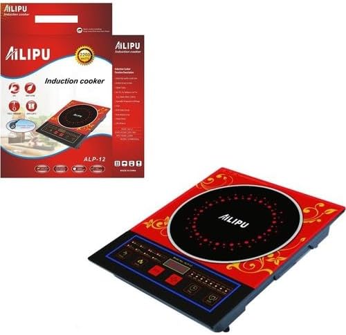 Ailipu Alp-12 2200 W Elektrikli İnduction Cam Ocak Tasarruflu Fanlı Dijital Dokunmatik Tuş Kontrol