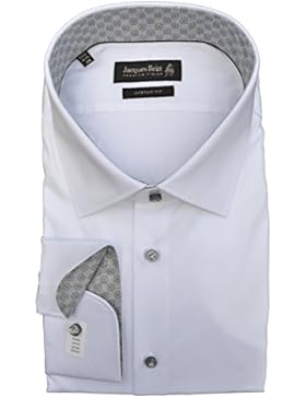 Jacques Britt Hemd Ben Mix EEL extra extra langer Arm Custom Fit Weiß Art.Nr.462002/01