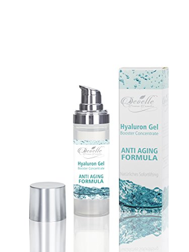 Hyaluron-Säure Gel | Hochdosiertes niedrigmolekulares und hochmolekulares Hyaluron Konzentrat - Premium Kosmetik - Made in Germany - 30 ml. |Hyaluron Gel | Anti Aging Serum | Vegan | Tag und Nacht Pflege-Konzentrat