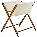 Cariboo Folding Crib Bassinet Set, Rimu , with Natural Fabric