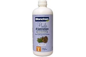 Huile d'entretien Universelle BLANCHON - Bidon de 1 Litre, Mat