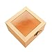 Produktbild Tonpot Holz, mit Geschenk-Box, transparent, Holz, Make-up-Organizer, Kosmetik-Box, natur-Schutzhülle
