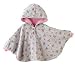 Tailloday Baby Kids Toddler Double-side Wear Hooded Cape Cloak Poncho Hoodie Coat (0-12 Monthes, Pink)