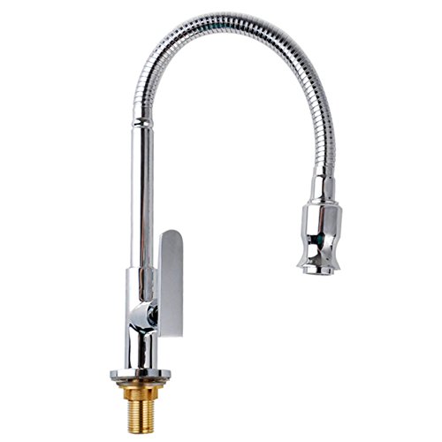 360-Grad-Drehung Kaltes Wasser Einloch-Armatur grohe Badezimmer Wasserhahn für Küche Küchenamatur Waschbecken - 4