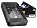 Produktbild Digittrade HS128 750GB Externe Festplatte (6,35 cm (2,5 Zoll) USB 2.0)  mit 128-Bit AES Hardware-Verschlüsselung, Smartcard und PIN schwarz
