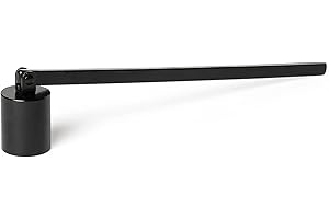 KEAIDUO Candle Snuffer, Stainless Steel Candle Extinguisher Wick Snuffer Accessory with Long Handle, Candle Snuffers for Most Candles, Gifts for Candle Lovers