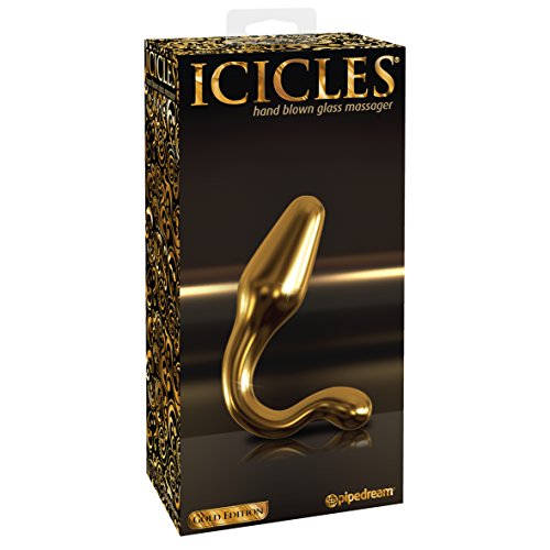 Preisvergleich Produktbild Pipedream - Icicles Gold Edition - G12 - Glas Dildo, 1er Pack