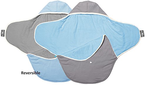 Wallaboo Einschlagdecke Coco, Sehr praktische und Kuschelweiche Babydecke, 100% Baumwolle - 2