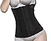 Lalang Black Slimming Body Girdle Waist Shaper Training Tummy Tight Cincher Girdle Corset Underbust (XXXL)