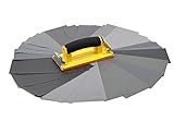 Lijadora Manual de los clips de metal en los lados son muy resistentes, fija el papel bueno, fácil y rápida para cambiar diferentes granos de papel de lija.